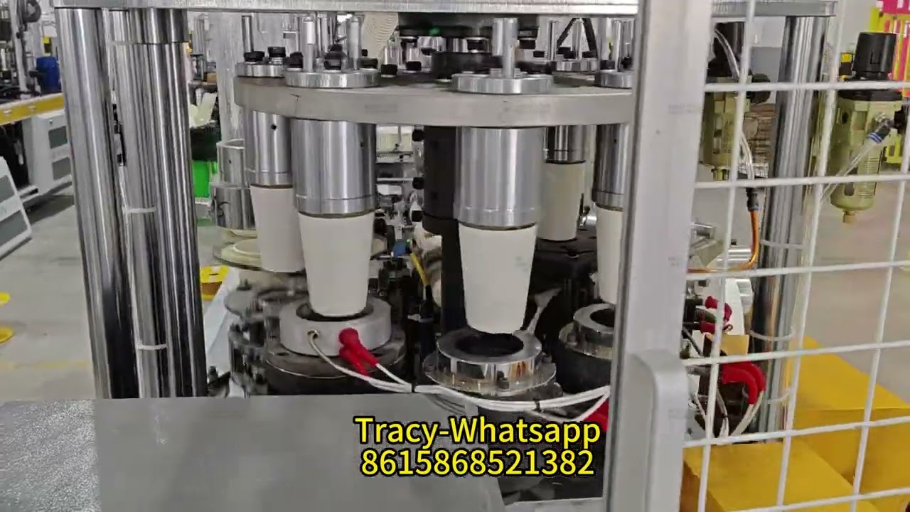 MYC-OCM12+MYC-DW100 double wall cup production line (8oz coffee cup)