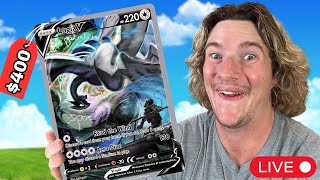 CAN WE PULL THE $400 LUGIA POKEMON CARD? 🔴GIVEAWAYS🔴
