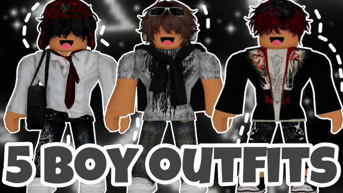 aesthetic boy outfits for roblox w/ CODES & LINKS