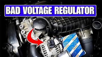 Symptomen van een defecte spanningsregelaar in auto
