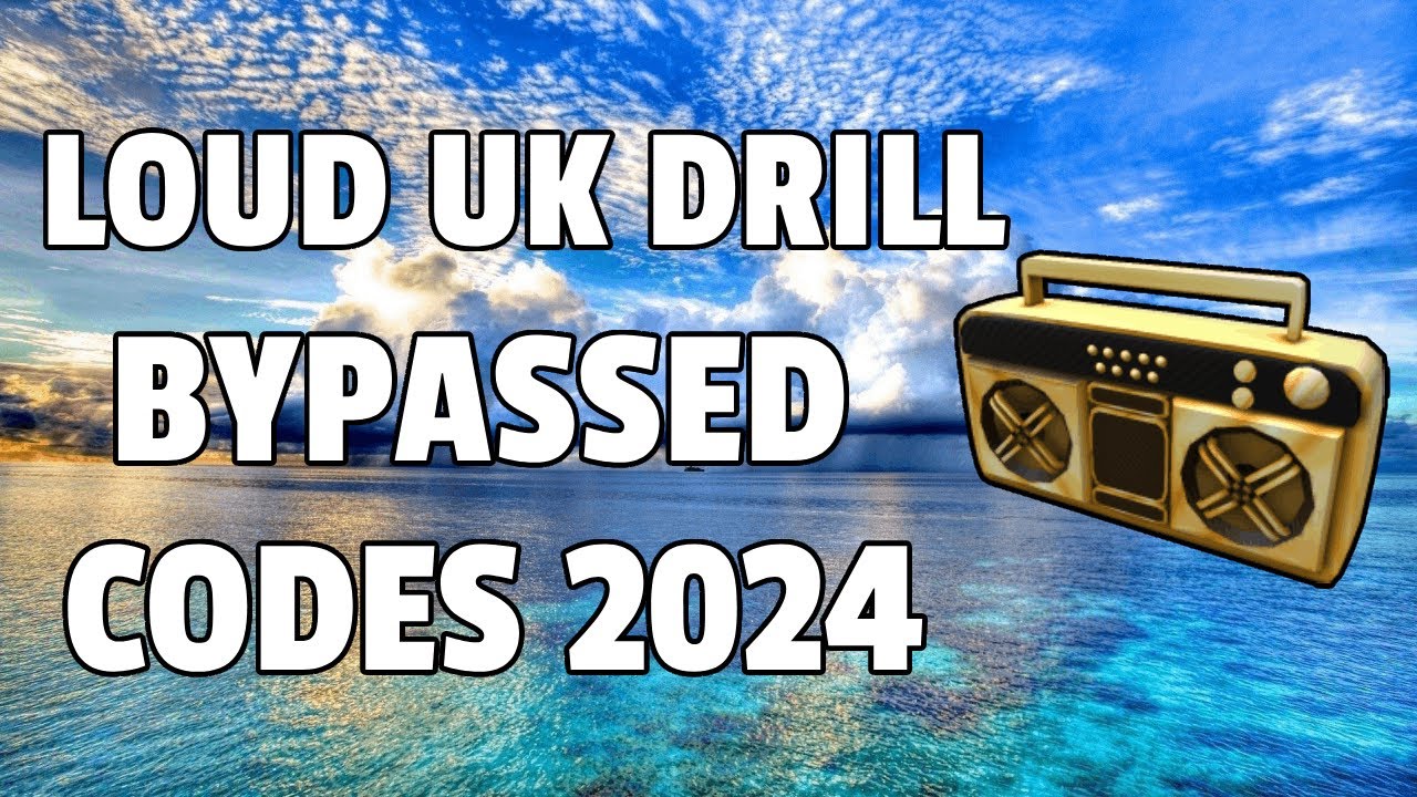 LOUD UK DRILL Roblox Ids WORKING 2024 YouTube 