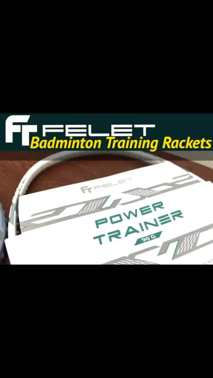 Felet Power Trainer Badminton Racket for Training. Available in