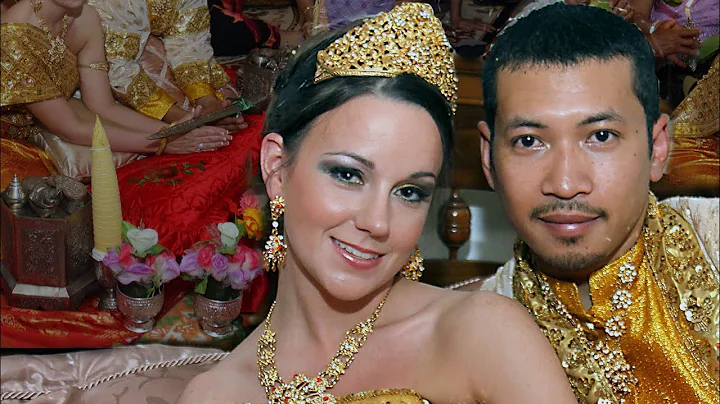 Multicultural Wedding, Vanda & Donna Chea Khmer Traditional Wedding, American Wedding. Wedding dress