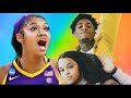 Nbayoungboy Tries His Hand With Angel Reese Again While With Jaz ⁉️