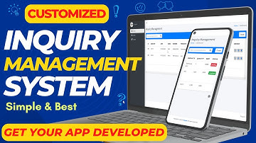 Inquiry Management System | Unlimited Enquiry Management | Business Apps Development | Rappid