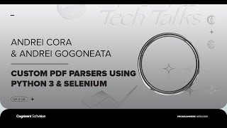 Custom PDF Parsers using Python 3 & Selenium