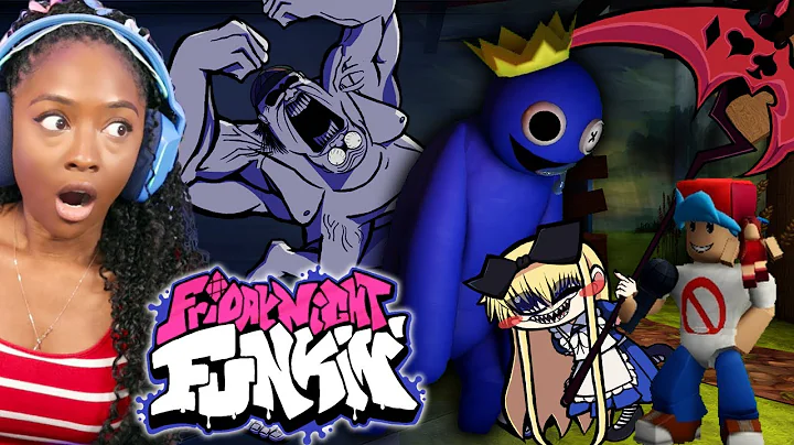 RAINBOW FRIENDS IN FNF??! AND WHY DOES ALICE HAVE ...