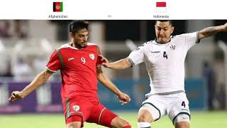 Indonesia vs Afghanistan Live FIFA Friendly Match 2021 | Ajeet Sam |