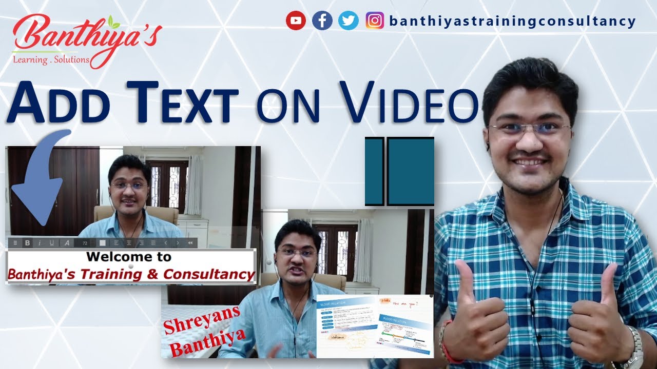 Shotcut How to Add Text | Shotcut Video Editor | Hindi - YouTube