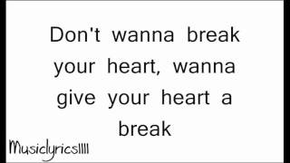 Demi Lovato - Give your heart a break Lyrics