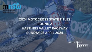 2024 NSW Motocross State Titles - Round 2 - Day 2
