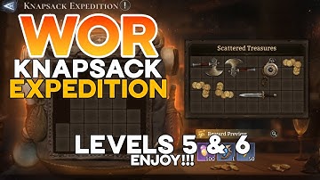 KNAPSACK EXPEDITION Day 3 Levels 5 & 6 - Watcher of Realms