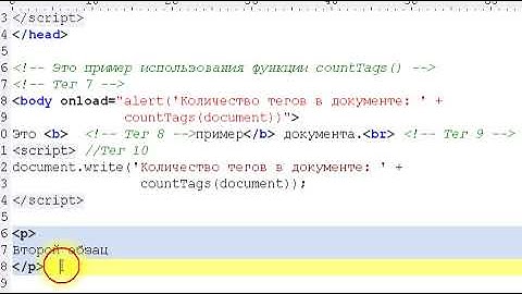 Дерево элементов DOM