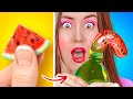 TASTY FOOD HACKS AND DIY KITCHEN TRICKS || Funny Cooking Challenges! Me vs Grandma By 123 GO Like!