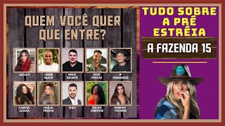 A Fazenda 15 ao vivo: onde assistir à pré-estreia do reality online