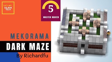 Mekorama - Dark Maze by Richardfu, Master Makers Level 5, Walkthrough, Dilava Tech