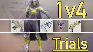 1v4 Trials Getting Spawn Trapped w/ White Weapons