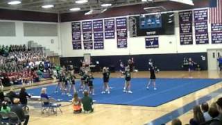 Griswold Seniors cheer comp Tolland Invitational
