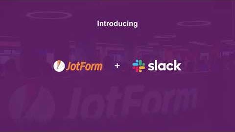 Jotform integration for Slack