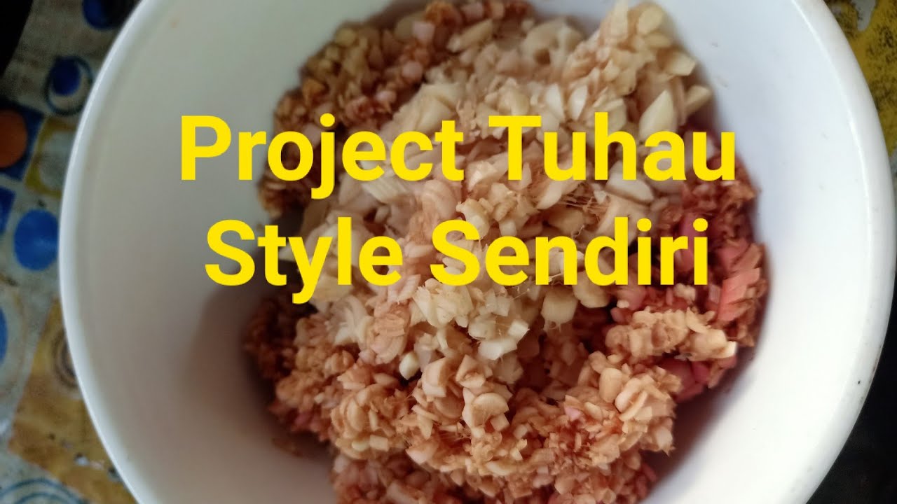Goreng tuhau cara tersndiri ( makanan tradisi orang sabah) - YouTube