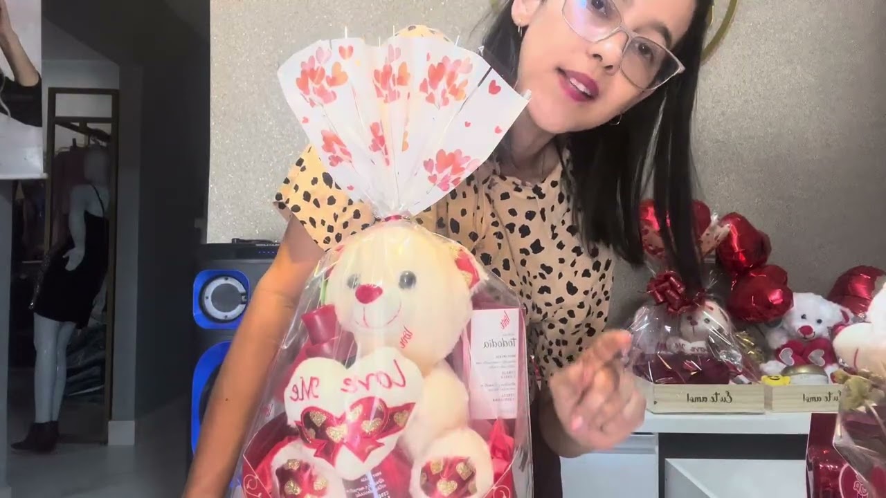 KITS NA CAIXA ENVELOPE PARA O DIA DOS NAMORADOS.