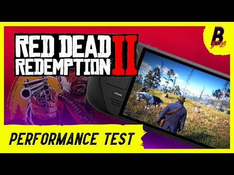 Red Dead Redemption 2 On The Steam Deck!! Best Settings & Gameplay!! It's  Never Looked So Good! 