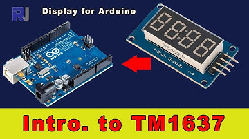 E19 How to use TM1637 4 digits seven segment display with Arduino RJT19