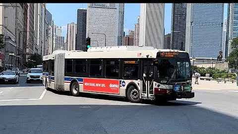 CTA Bus: 2013 New Flyer D60LFR (4397) On Route 147 Outer DuSable Lake Shore Express
