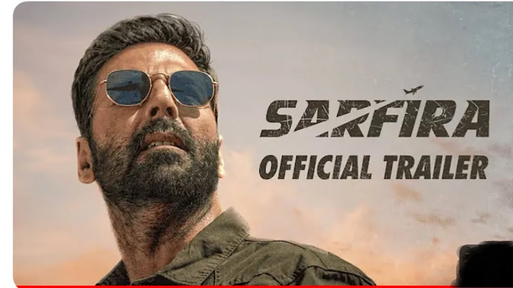 Sarfira - Official Trailer | Akshay Kumar | Paresh Rawal | Radhikka | Sudha Kongar...