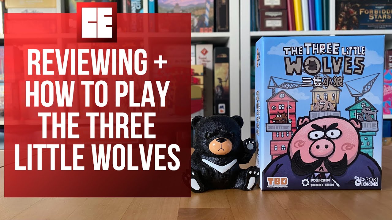 The Story behind Three Little Wolves, the card game.