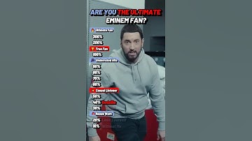 Which Eminem songs do you know? #eminem