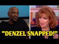 Denzel Washington Shocks Audience After Heated Exchange with Joy Behar on The View Show