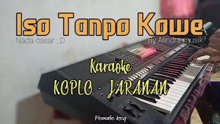 Iso tanpo kowe (Alindra musik) / Karaoke Koplo Jaranan | Opo ra ngelingi sopo sing ngancani