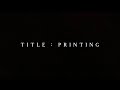 Business documentary  printing