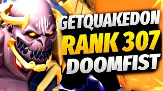 The BEST Doomfist Main at Rank 307 - GetQuakedOn! [Overwatch Season 2 Top 500]
