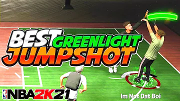The NEW BEST GREENLIGHT JUMPSHOT on NBA 2K21