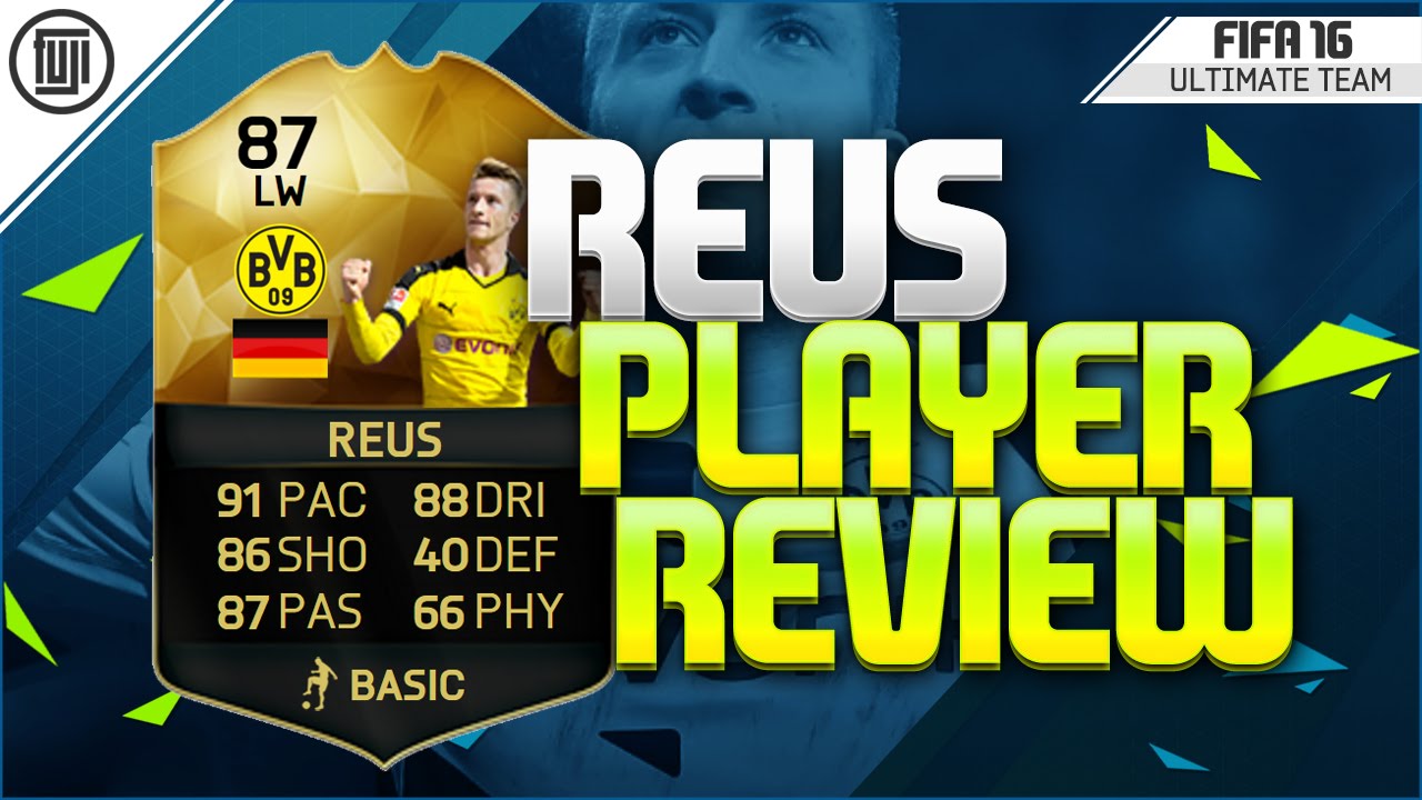 FIFA 16 - IF REUS PLAYER REVIEW (87) - FIFA 16 Ultimate Team