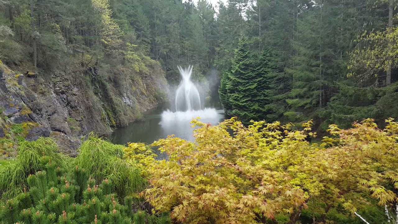 Ross Fountain Butchart Gardens, Victoria BC YouTube