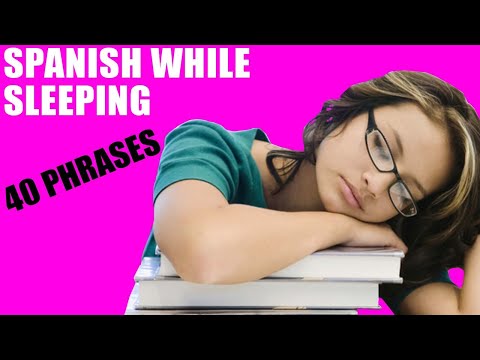 Learn Spanish While Sleeping Phrases