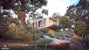 LUMION 9 RENDERING TUTORIALS #29 SIEK BOX HOUSE