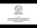 Efecto multiplicador de las mujeres en la innovación social y la sostenibilidad:caso centroamericano