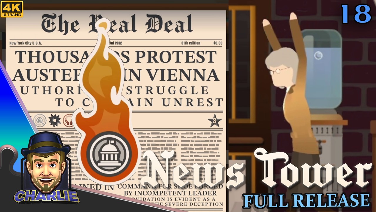 WE'RE CATCHING MORE THAN JUST NEWS STORIES - News Tower Gameplay - 18