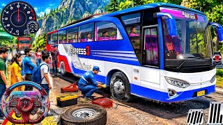 Indian Bus Simulator 2026 - Extreme Offroad Bus Driving 3D - Bus Game Android Gameplay screenshot 1
