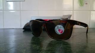 Ray Ban RB4181 Polarized 701/83 Unboxing