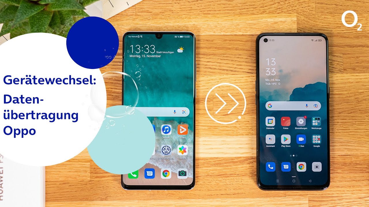 Gerätewechsel auf dein neues Oppo-Handy | Daten übertragen von altem Android, iPhone oder Oppo