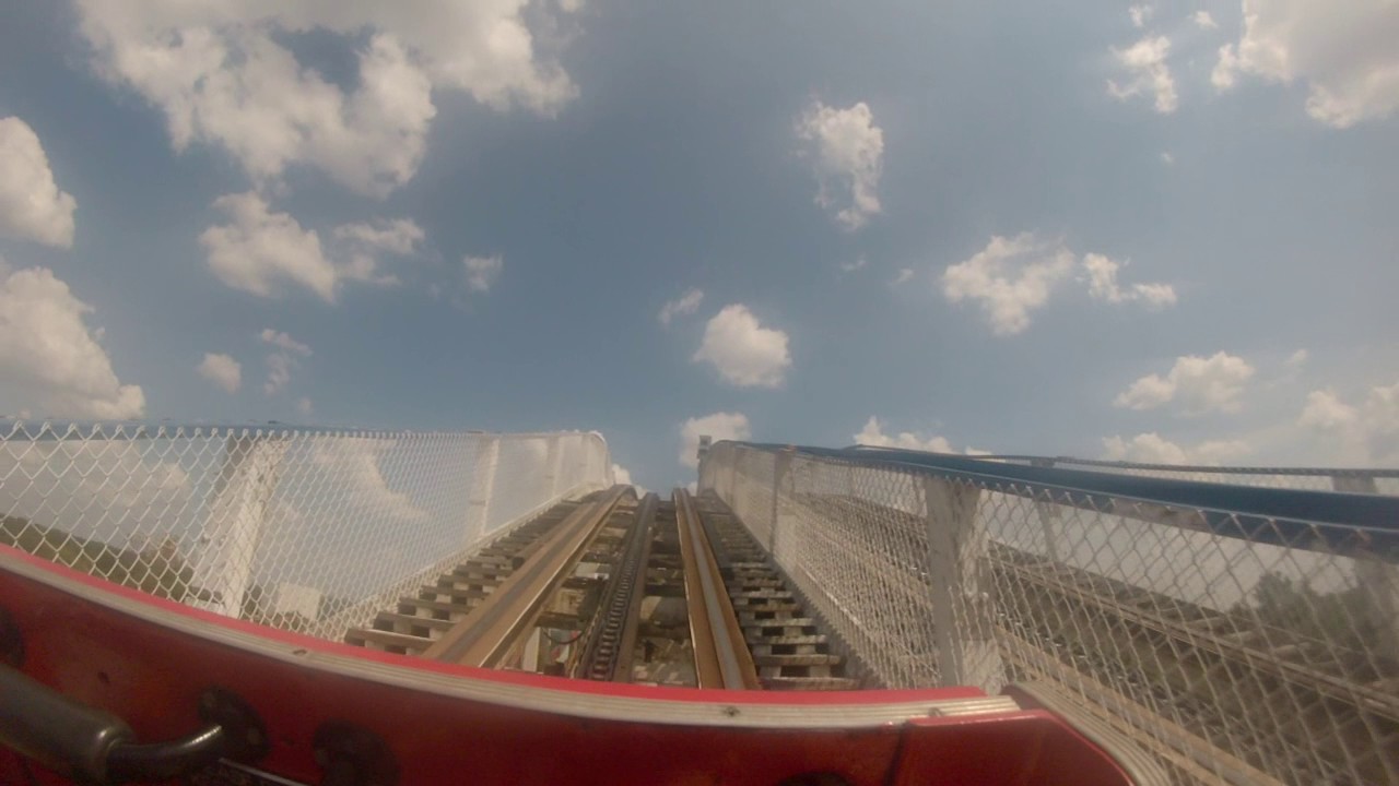 Rebel Yell Wooden Coaster at Kings Dominion YouTube