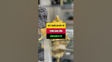 Vài ý nghĩa khi bày trí tượng Quan Công dáng ngồi uy vũ #quancong #quanvu #tuongquancong #phongthuy