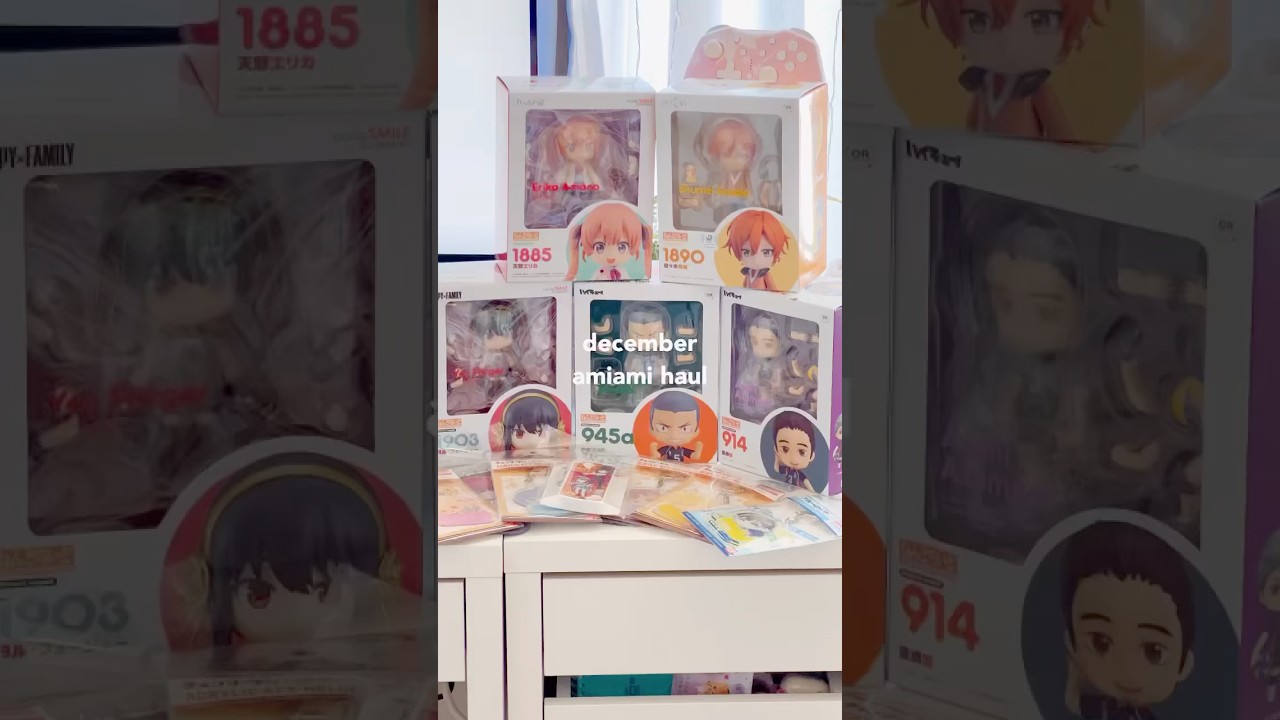 december amiami haul!✨ 