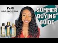 MANCERA BUYING GUIDE PART 1- ENTIRE SUMMER PERFUME COLLECTION 2021: Best affordable niche fragrances