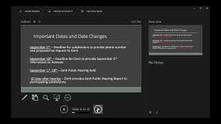 Overview of LB644 Impact on Budget Process